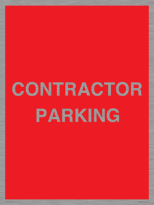 CONTRACTOR PARKING